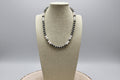 8mm Sterling Pearl, Saucer and pink conch - 19 inch