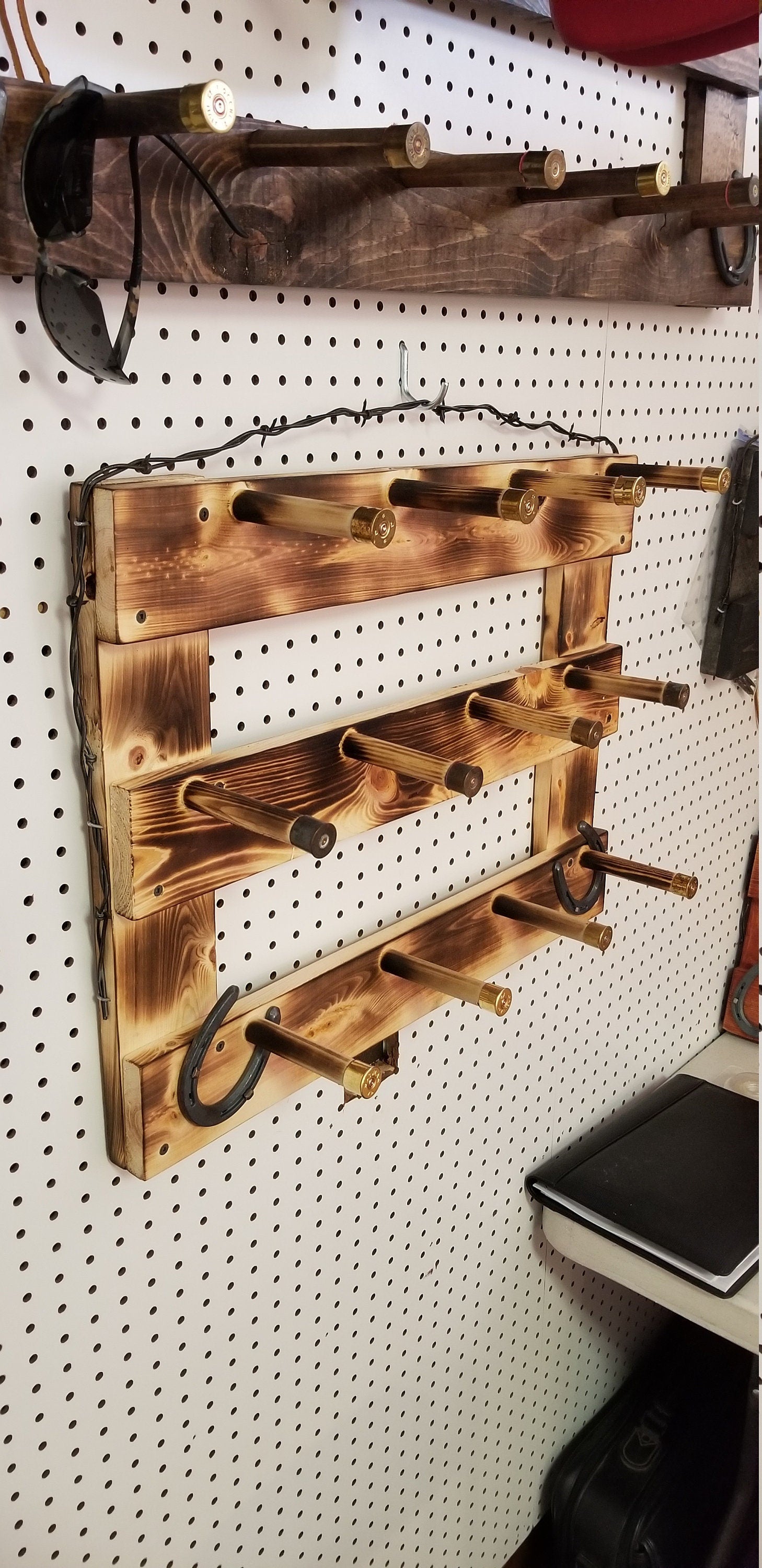 The 12-Cap: Vertical Wall-Hanging Ball Cap Organization